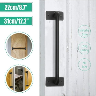 Door Pull Pack of 2 Barn Door Handle,Sliding Door Hardware,Gate Handle Set 6.41 Inch Door Handle Black 2PCS Door Pull Pack of 2 Barn Door Handle,Sliding Door Hardware,Gate Handle Set 6.41 Inch Door Handle Black 2PCS